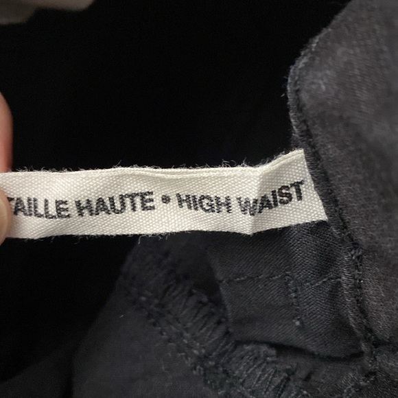 Garage - Size 1 - Black Ripped Jeans - High Waist - Picture 8 of 9